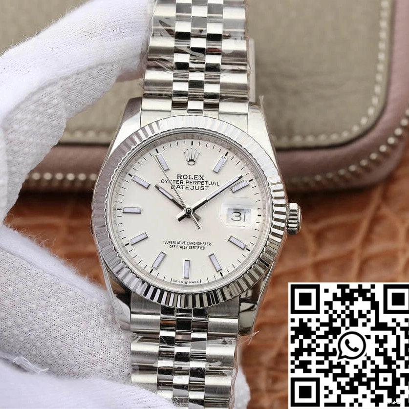 Datejust Steel 36MM Factory Stainless GM Rolex 0405